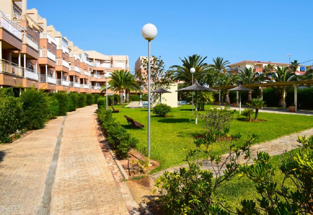 Apartamento Bajo Terraza Acceso Piscina Y 1ª Linea Playa Las Marinas Denia Bagian luar foto