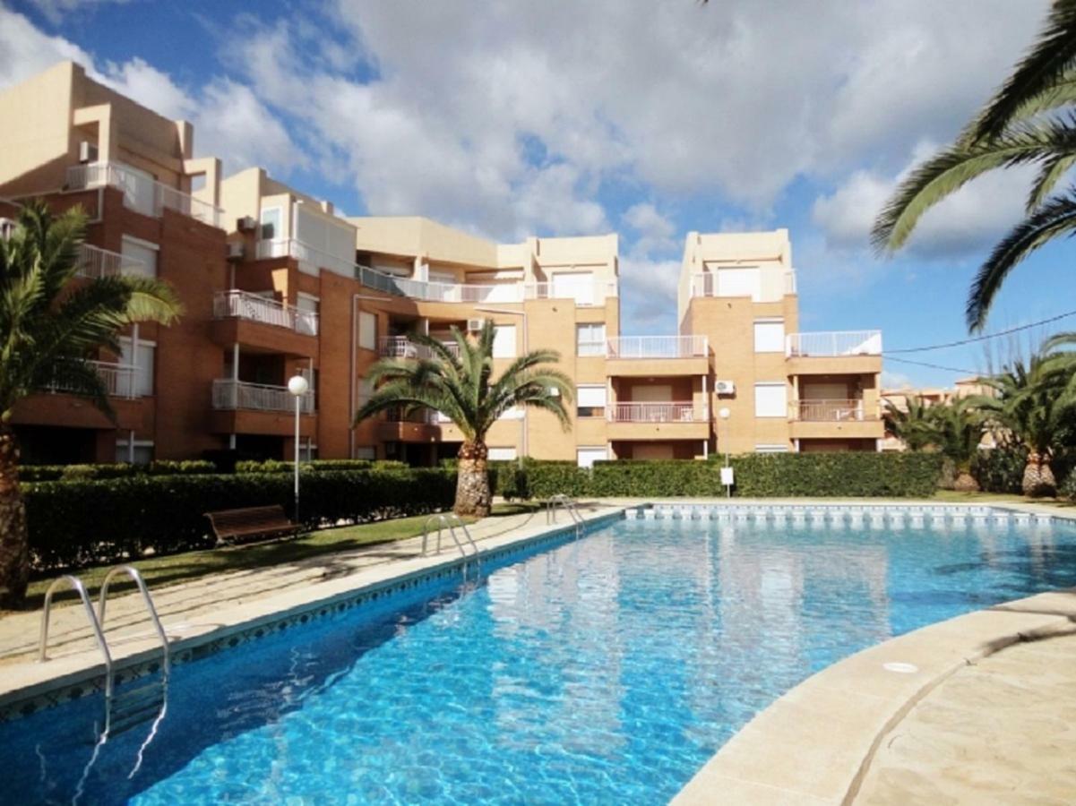 Apartamento Bajo Terraza Acceso Piscina Y 1ª Linea Playa Las Marinas Denia Bagian luar foto