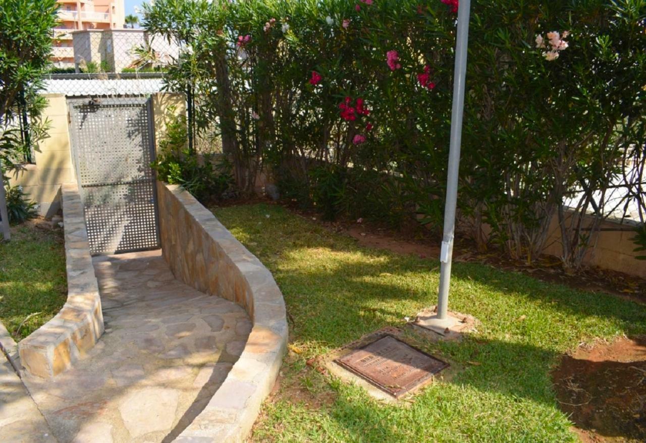 Apartamento Bajo Terraza Acceso Piscina Y 1ª Linea Playa Las Marinas Denia Bagian luar foto