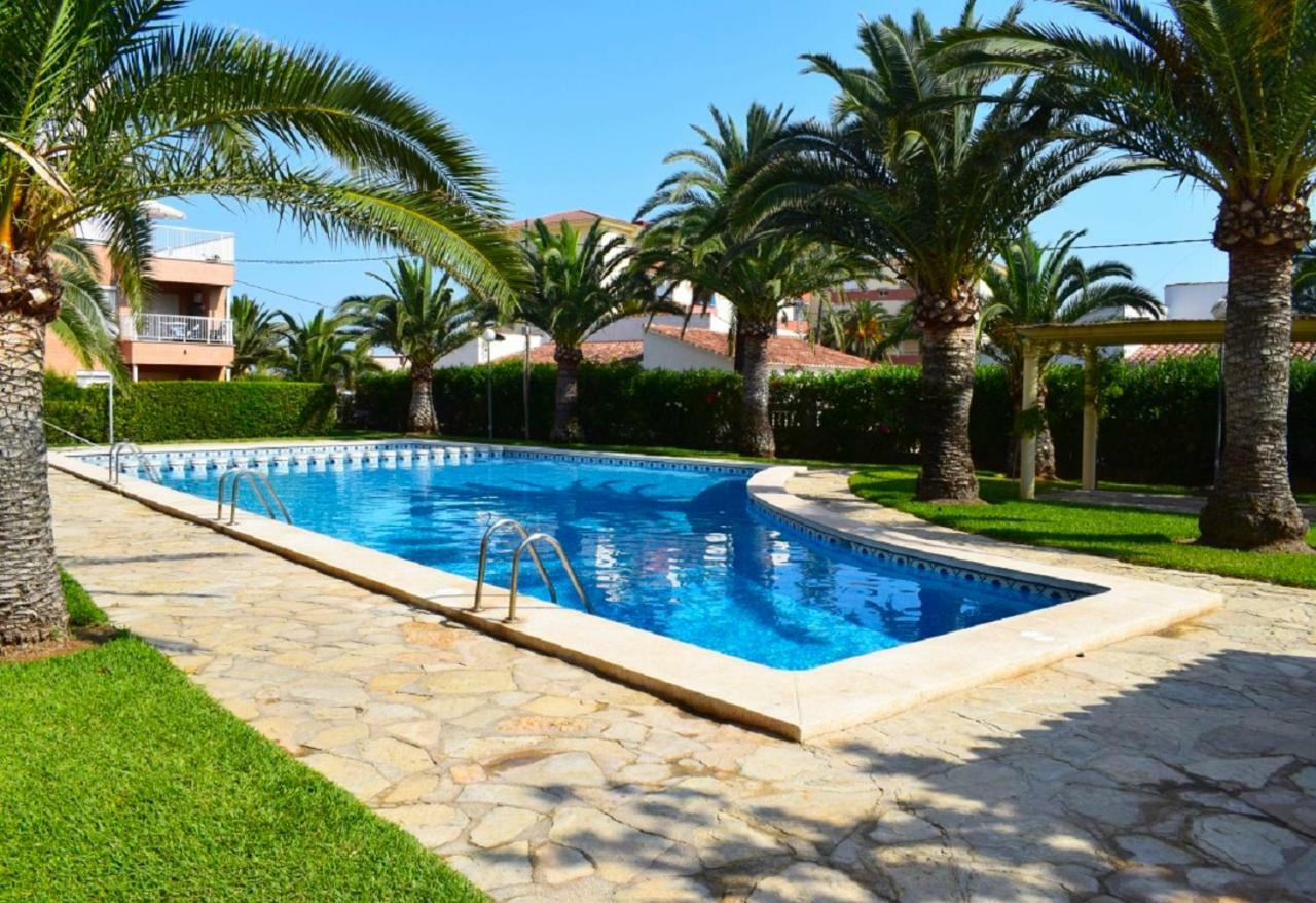 Apartamento Bajo Terraza Acceso Piscina Y 1ª Linea Playa Las Marinas Denia Bagian luar foto
