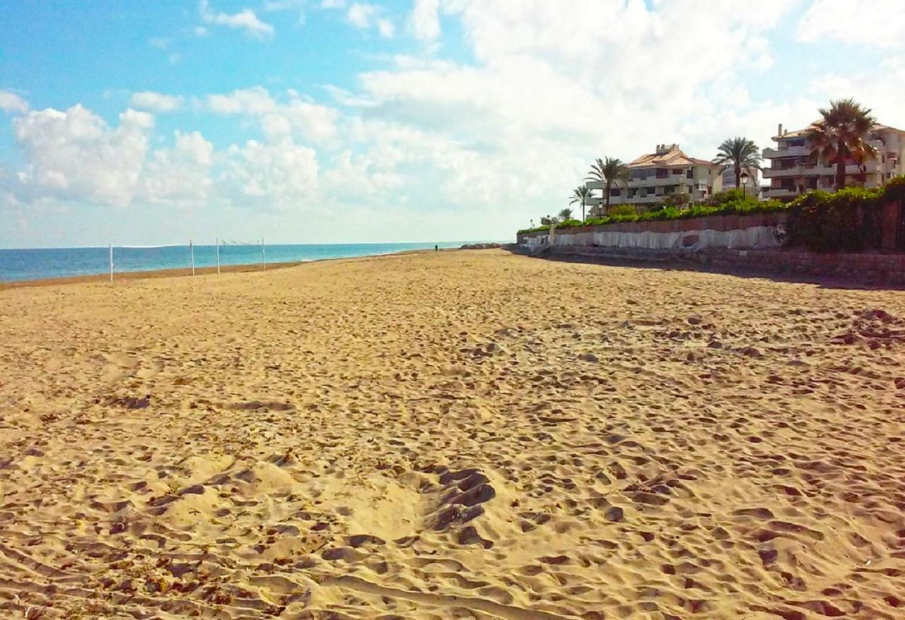Apartamento Bajo Terraza Acceso Piscina Y 1ª Linea Playa Las Marinas Denia Bagian luar foto